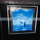 Frameless Menu Display Crystal Led Light Box