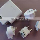Universal Wall Charger With Battery Power Bank Travel Charger HY-UP015 AC Plug 100v to 240v thumbnail-5
