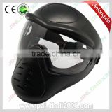 Black Military Full Face Goggles Anti Fog Paintball Mask with Single Lens
