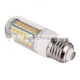 E27 12W 56x5730SMD 1200LM 3000-3500K Warm White Light LED Corn Bulb (220-240V) thumbnail-2