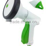 Shower Front Trigger Plastic Garden Hose Nozzle With Flow Control Knob BSP