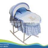 Basket Stand Metal Rocking Stand Metal Stand for Baby Moses Basket Two Side Rocking thumbnail-6