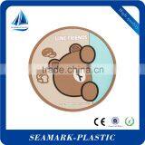 2016 Eco-friendly Custom Logo Emboss Rubber Coaster Set for Hotel