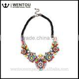 Hot Selling Fashion Style Colorful Mosaic Necklace thumbnail-2
