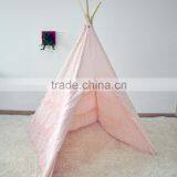 4-Walls PINK LACE Teepee Kids Tent Wigwam Indoor Tipi Playhouse Playroom thumbnail-4