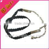 New Design Fashion Beaded Chain With Decorated metal belt Heart For Women