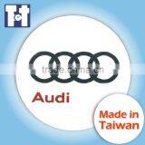 Adhes Brand Label Silver Foil Sticker Designed thumbnail-1