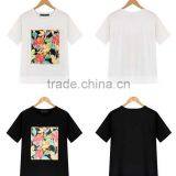 High Quality Custom Slim Fit Designed T-shirt Printing thumbnail-2