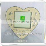 Metal Heart Shaped Photo Frame