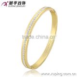 Fashion various wholesale modern gold covering lovely simple bangles                        
                                                Quality Choice