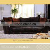 New Luxury Genuine Leather Sofa, Three-seat Sofa With Oxhide Leather, JS01-23 From China Supplier-JL&C Furniture thumbnail-1