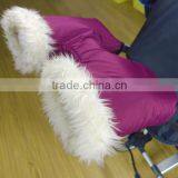 Kids Baby Pram Stroller Accessory Plush Hand Muff Waterproof Gloves Warmer Winter Gift thumbnail-5