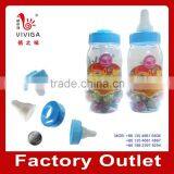 12g Nipple Shaped Jar Colorful Fruit Lollipop