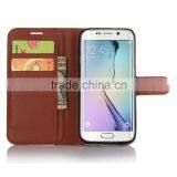 Wholesale Folio Stand Case for Samsung GALAXY S7 Edge PU Leather Flip Cover With Wallet thumbnail-2