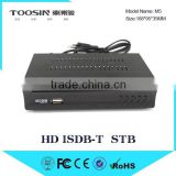 TOOSIN ISDB-T set top box cheapest digital isdb-t modulator Made in China