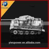 Tigeri tank diy building 3d puzzle metal toy