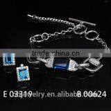 Bule Saphire Zircon Jewelry Bracelets thumbnail-3