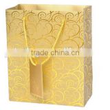 Custom cosmetics shopping bags/fashionable shopping bags for cosmetics/ mailing bags with handle wholesale