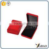 Elegant Design Professional Flocking Jewelry Packing Boxes thumbnail-1