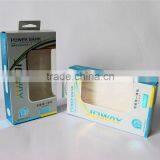 SuperPower Paper Package Box With Plastic Clear Window
