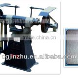 automatic converyor abrasive belt pedestal grinding machine for metal surface