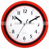 Round Plastic Wall Clock With Cheap