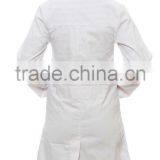 OEM Ladies White Polycotton Lab Coat for Women thumbnail-2