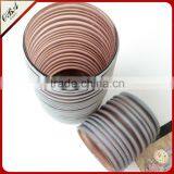 Wholesale Handmade Purple Cylindrical Glass Vase, Hand Carved Art Glass Flower Vase Bottle thumbnail-3