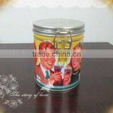 Round Shape Size:95*H120mm Coffee Tin Cans