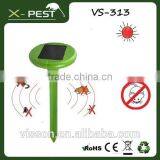 VS-313 Solar Ultrasonic Mole Rodent Snake Repeller-Get Rid Of Mole Rodent Snake Mouse Rat Gopher Voles for Outdoor Garden Yard