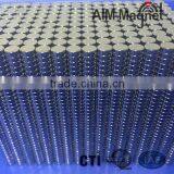 N42 Ni-plated D8 x 2.5mm Neodymium Disc Magnet thumbnail-1