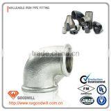 Galvanized Malleable Iron Pipes Fittings 90 Degree Elbow thumbnail-2