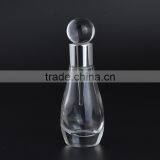 Beauty Design Bowling Shaped 12ml Empty Clear Pocket Sized Refillable Perfume Glass Bottles With Glass Stick for Essential Oil thumbnail-2