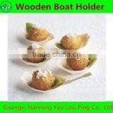 Disposable Wood Holder For Finger Food thumbnail-1