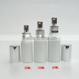 Wholesale 20ml-150ml White Aluminun Spray Perfume Bottle Mist Spray Aluminum Bottle for Cosmetic Packaging thumbnail-3