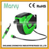 Home garden wall-mounted hose reel cover with 10m PVC water hose