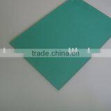Polycarbonate Green Solid Fiberglass Sheet, Plastic Flat Sheet for Public Project