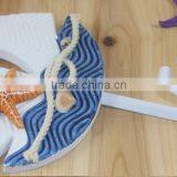 CY081 Mediterranean Style Anchors Fish Slipper Boat Shaped Wall Hooks Living Room Hanging Decoration Nautical Decor thumbnail-2