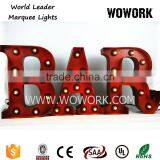 Forntlit Vintage Initial Letter Alphabet Lamps thumbnail-5