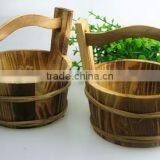 Retro Roast Color Handle Wooden Barrel thumbnail-1