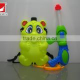 Shantou factory supply plastic summer toys panda shape backpack water gun