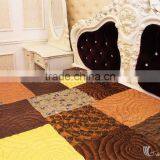 Hand Embroidered Blanket and Pillowcases, Fashionable Colours and Designs, 100% Handmade in Vietnam thumbnail-3
