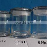 240ml Vintange Glass Candle Wax Holder Jar thumbnail-1