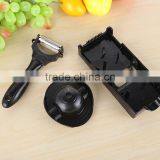 2 IN 1 Julienne Peeler Multifunctional Vegetable Cutter Cleaning Grater Kitchen Chopping Tools thumbnail-3