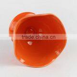 Orange Color Custom Ceramic Ice Cream Sundae Bowls thumbnail-3