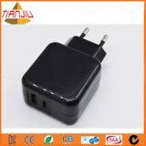 Dual Usb Wall Mount Travel Charger With Type-C thumbnail-1