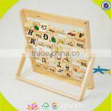 Wholesale Cheap Baby Wooden English Alphabet Chart Interesting Kids Wooden English Alphabet Chart W12C005 thumbnail-4