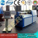 CE Approved Hydraulic W12 Hydraulic 4 Roller Plate Roll Bending Machine Veneer Reeling Machine thumbnail-1