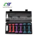 Vinyl Colorful Dumbbell Set / Dumbbell Set for Sale / Portable Dumbbell Set thumbnail-1