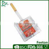 Disposable Grill Korean Bbq Exhaust Mesh With Wooden Handle thumbnail-1